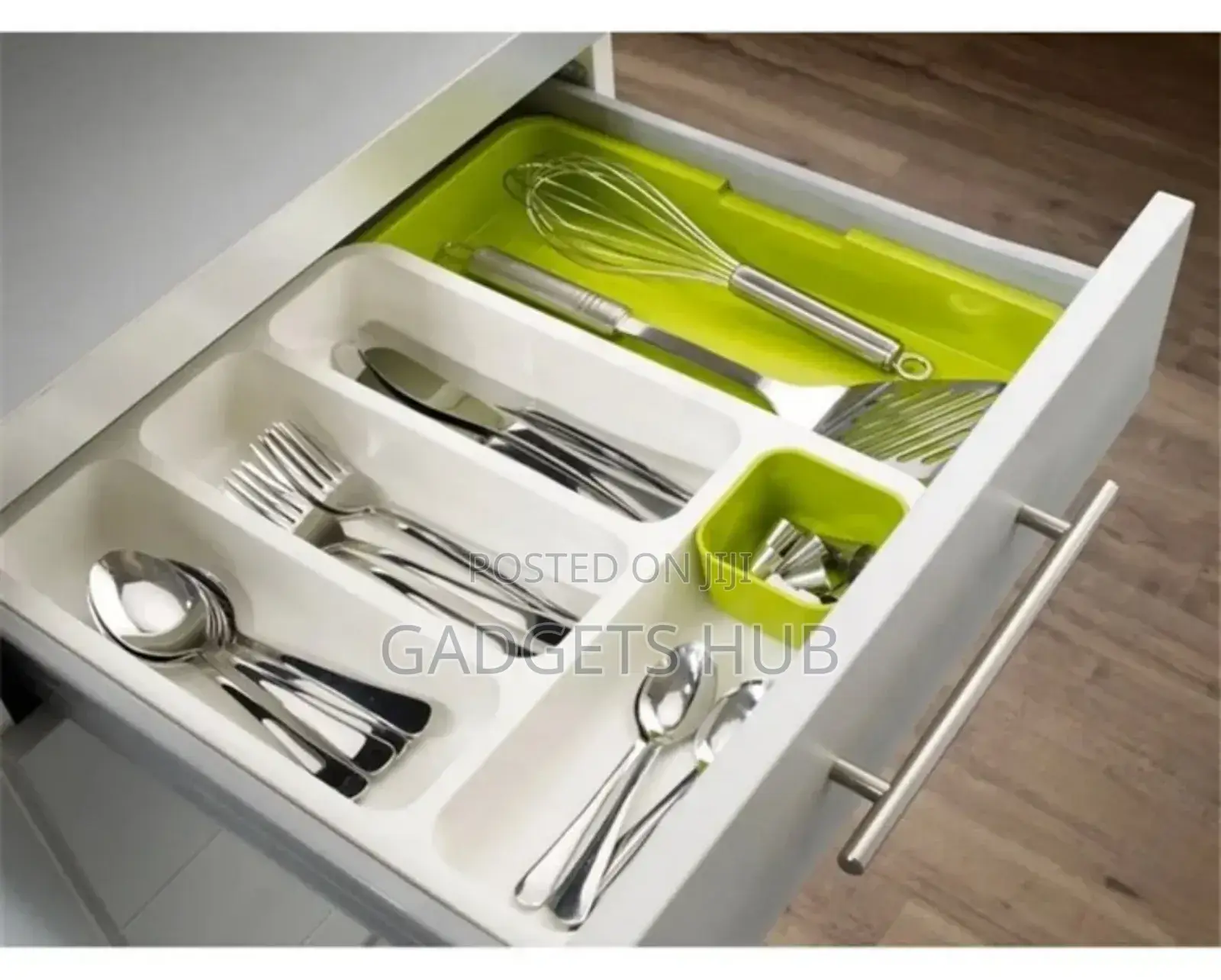 Kitchen Cutlery Storage Compartment Box Tray Box Drawer