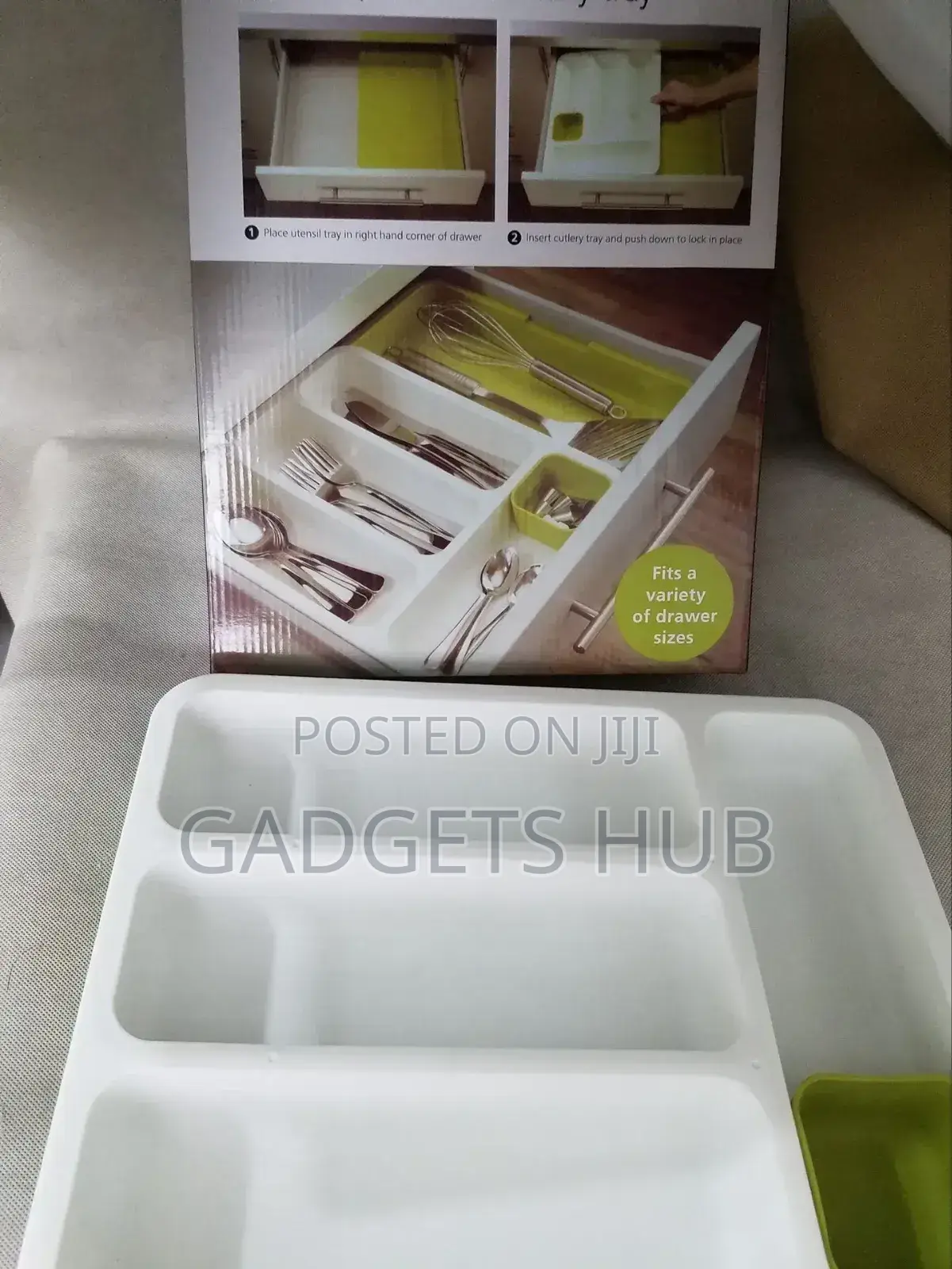 Kitchen Cutlery Storage Compartment Box Tray Box Drawer