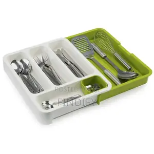 Kitchen Cutlery Storage Compartment Box Tray Box Drawer