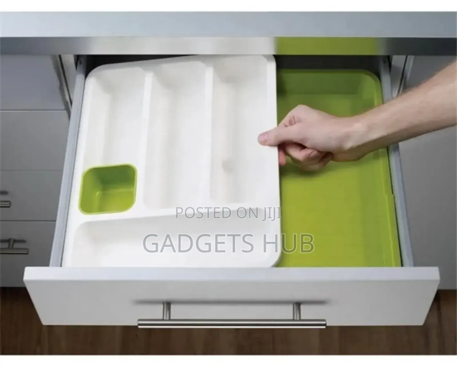 Kitchen Cutlery Storage Compartment Box Tray Box Drawer
