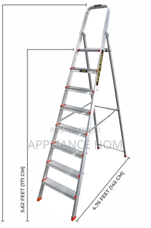 Photo - 8 Steps Step Aluminum Aluminium Ladders
