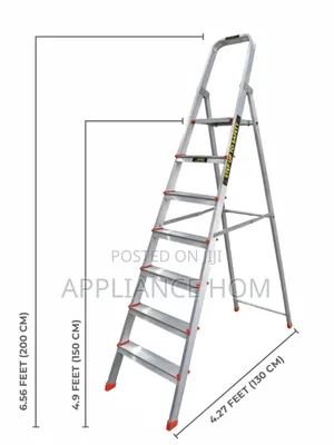 Photo - 7 Steps Step Aluminum Aluminium Ladders