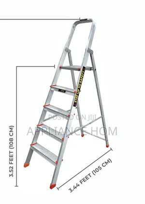 Photo - 5 Steps Step Aluminum Aluminium Ladders
