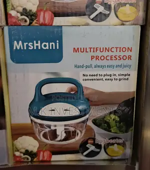 Photo - Hand Pull Multifunctional Manual Food Processor Chopper