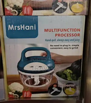 Hand Pull Multifunctional Manual Food Processor Chopper