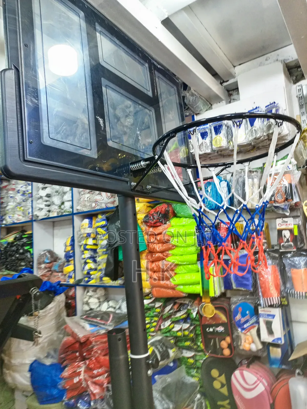Portable Basketball Hoop System