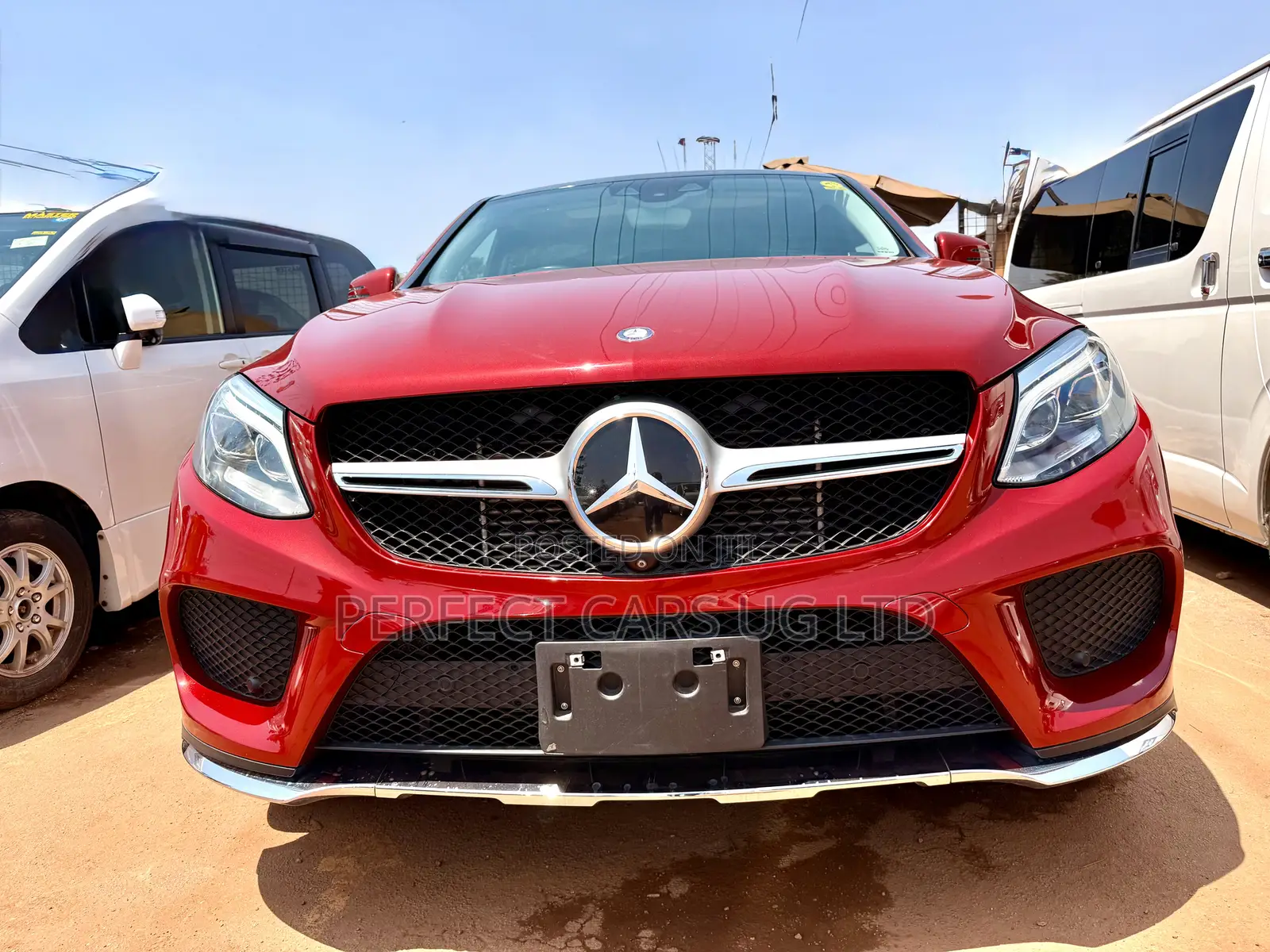 Mercedes-Benz GLE43 2016 Red