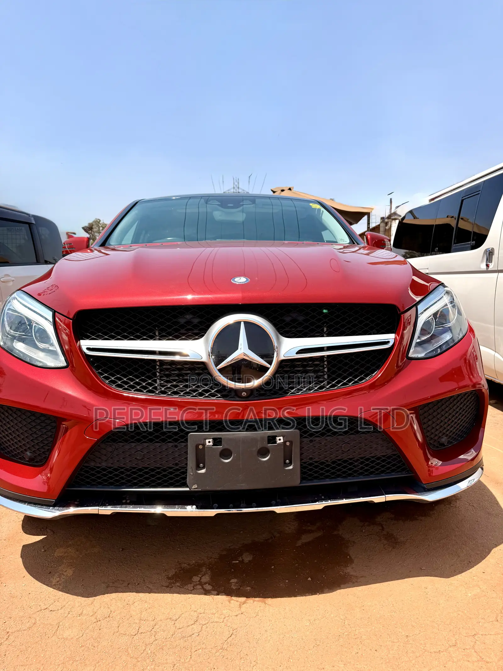 Mercedes-Benz GLE43 2016 Red