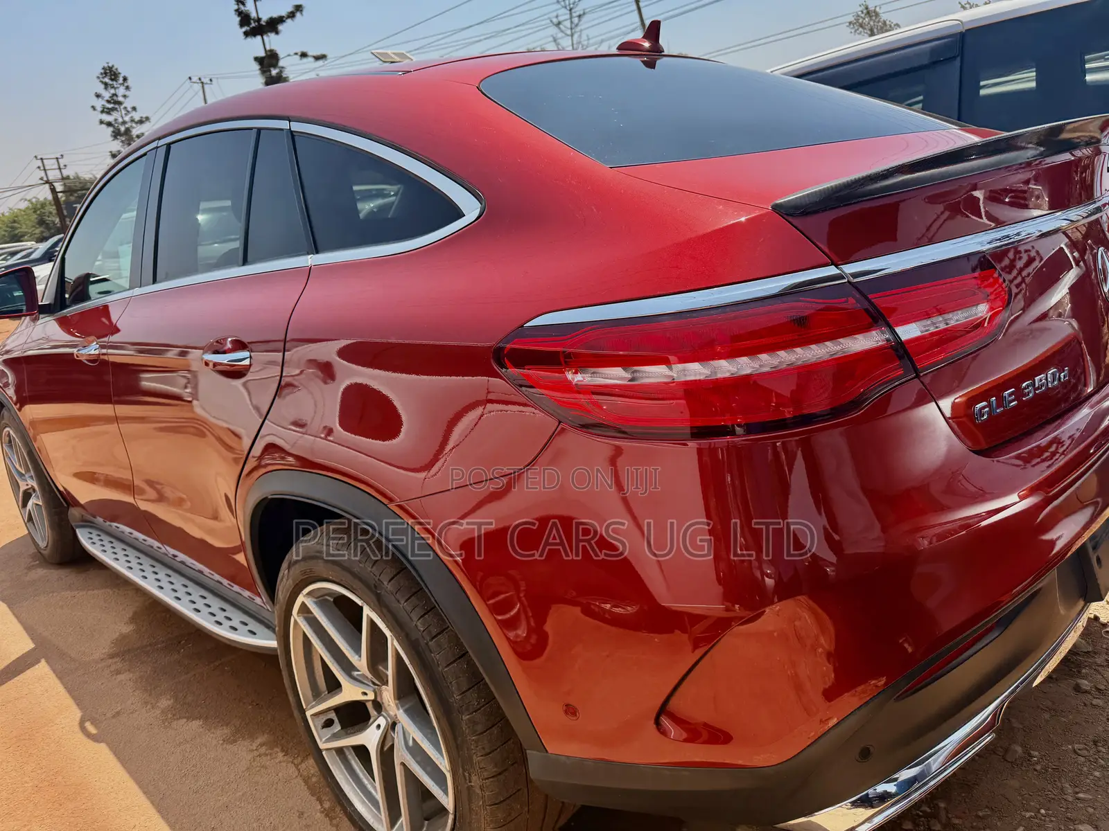 Mercedes-Benz GLE43 2016 Red