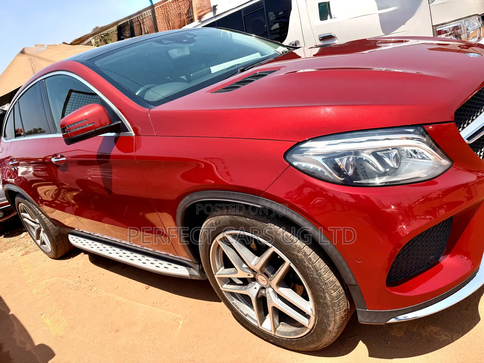 Mercedes-Benz GLE43 2016 Red