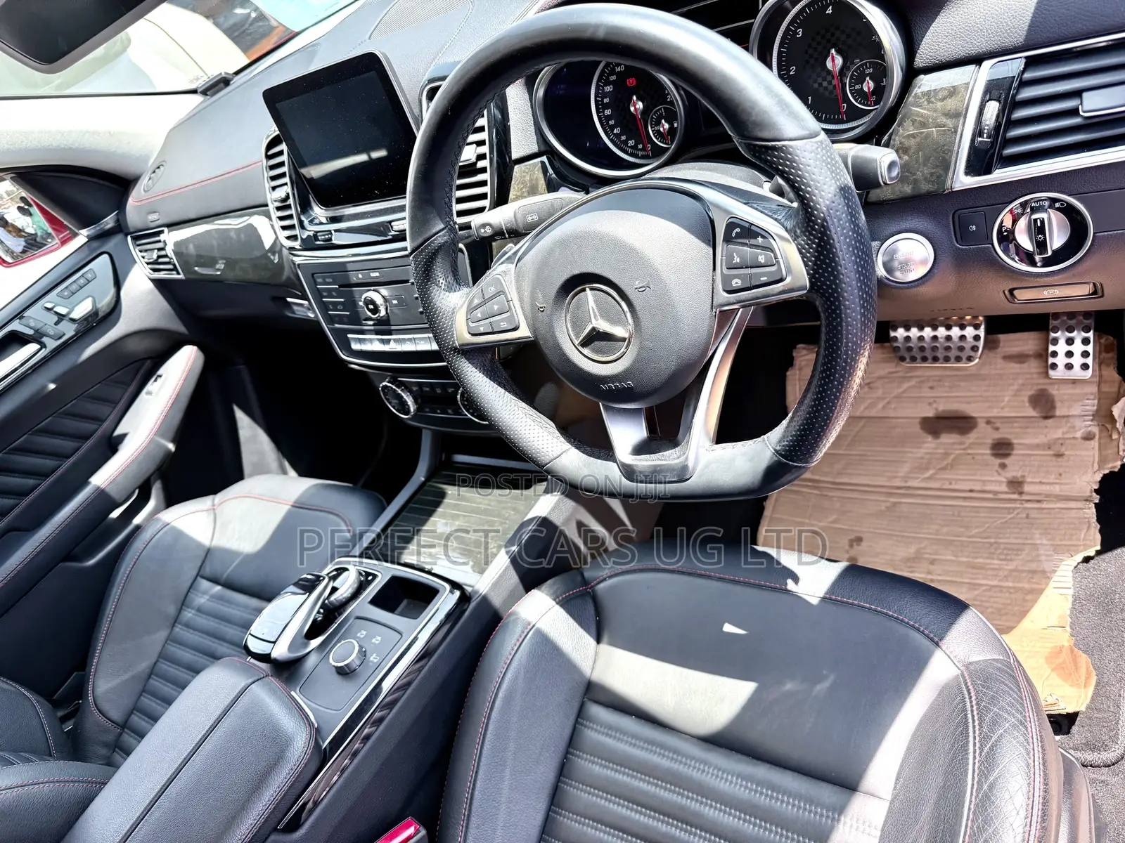 Mercedes-Benz GLE43 2016 Red