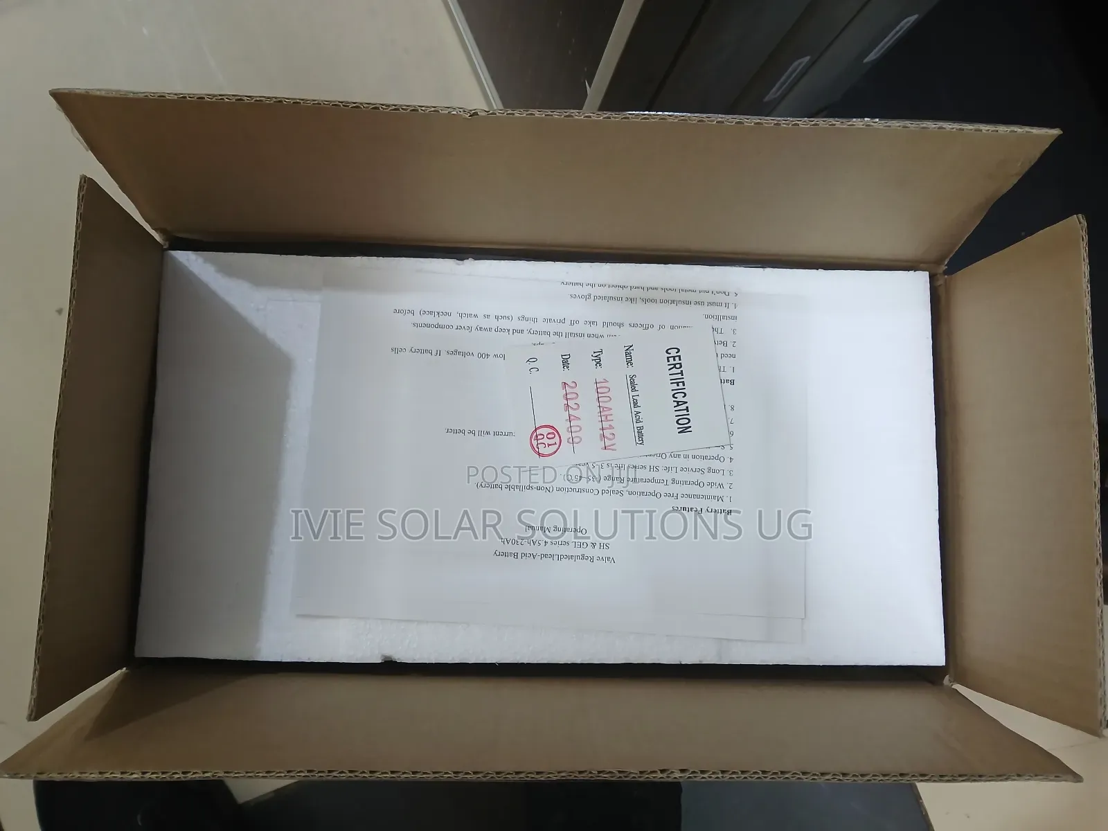 Kema Gel Battery 100ah