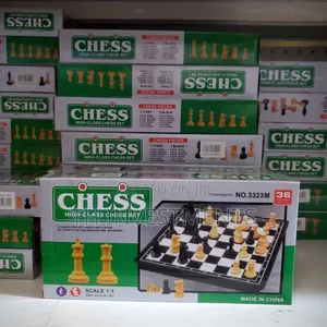 Other 3 X 1 Large Wooden Chess - Board Game - Chess 