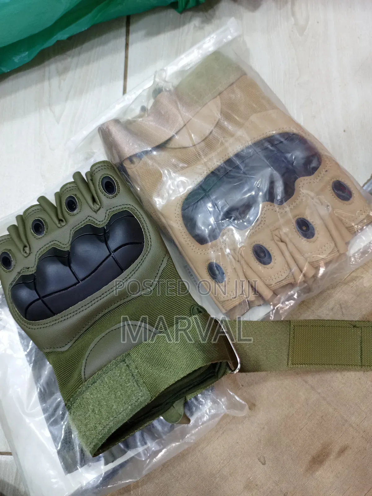 Sports and Motorcycle Finger Less Gloves