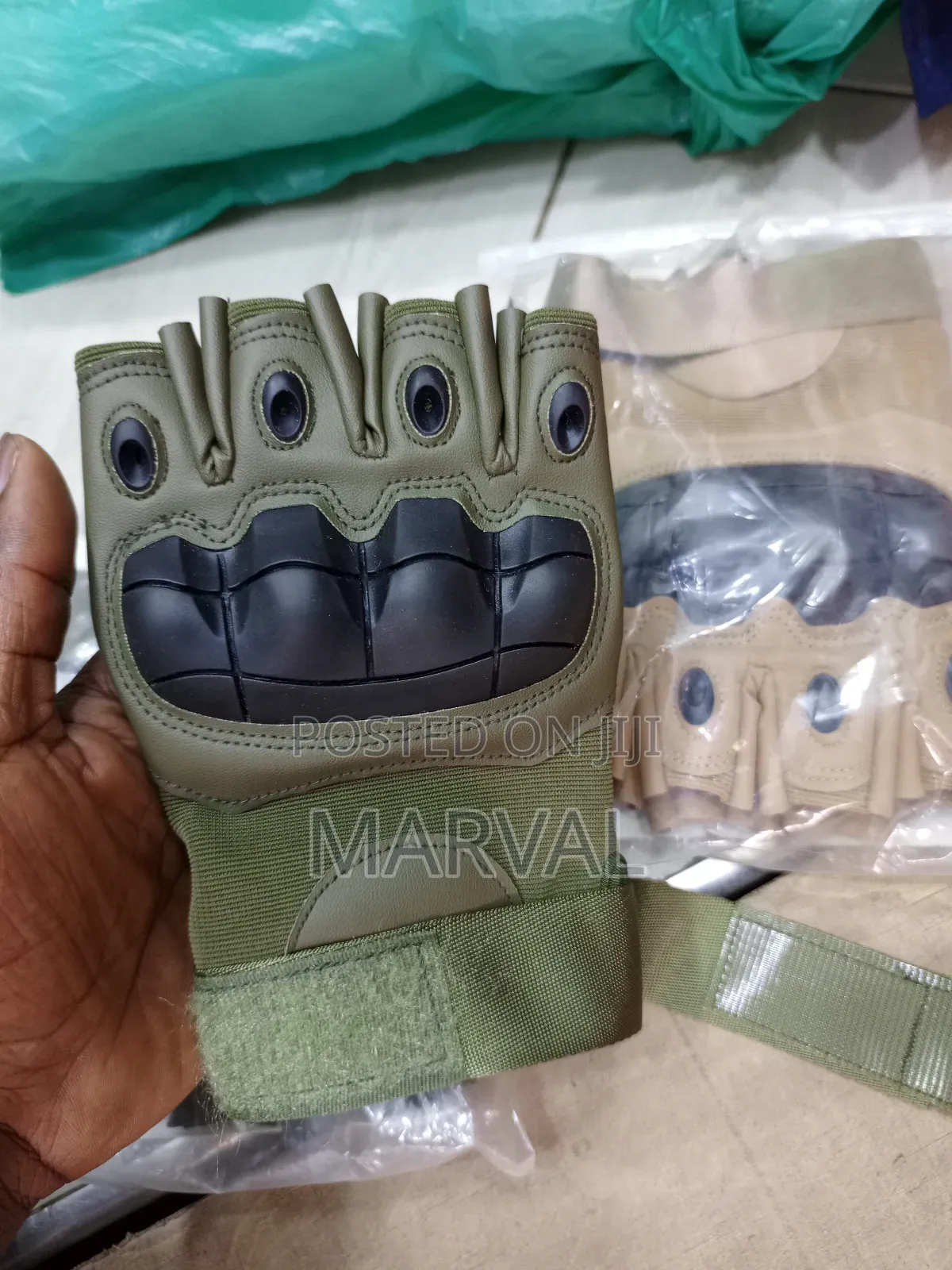 Sports and Motorcycle Finger Less Gloves