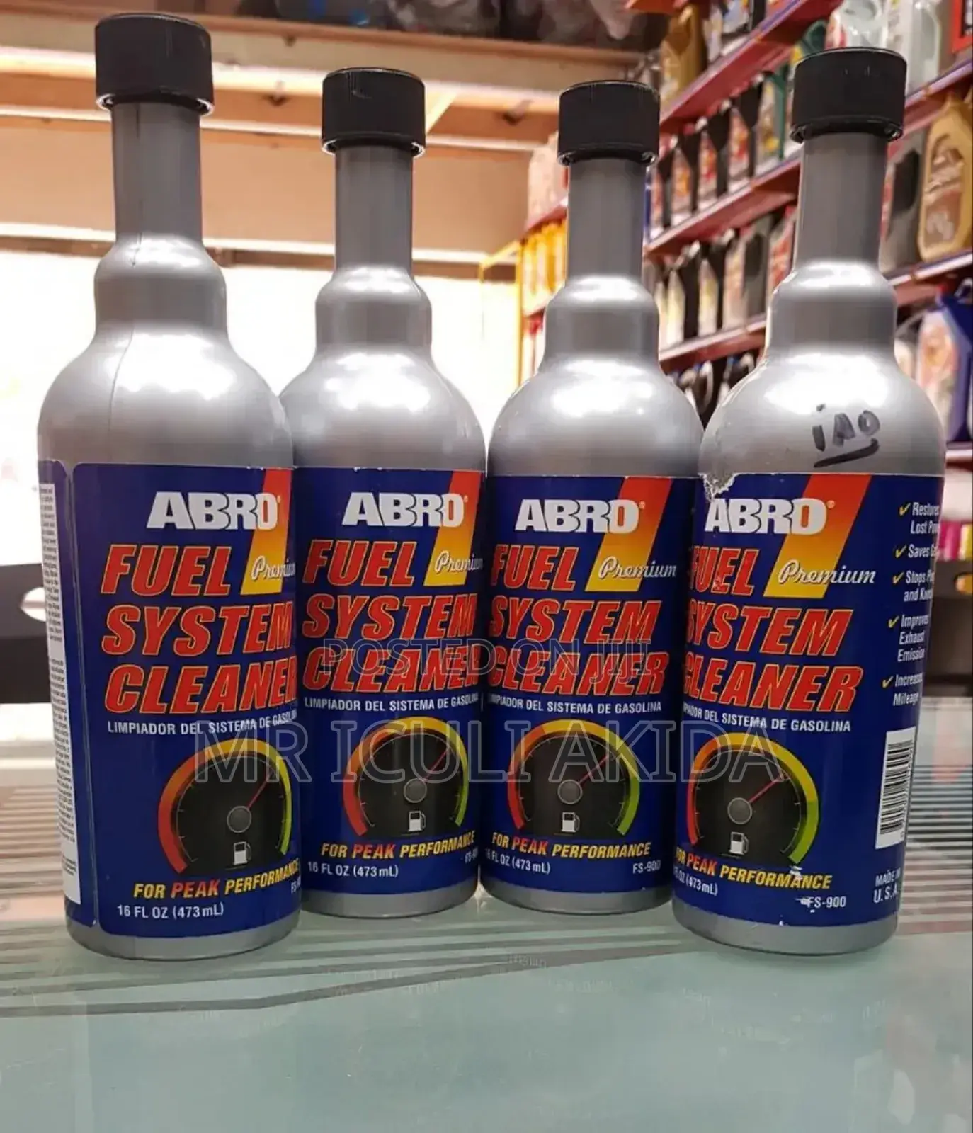 Abro 16 OZ/473ML Fuel System Cleaner