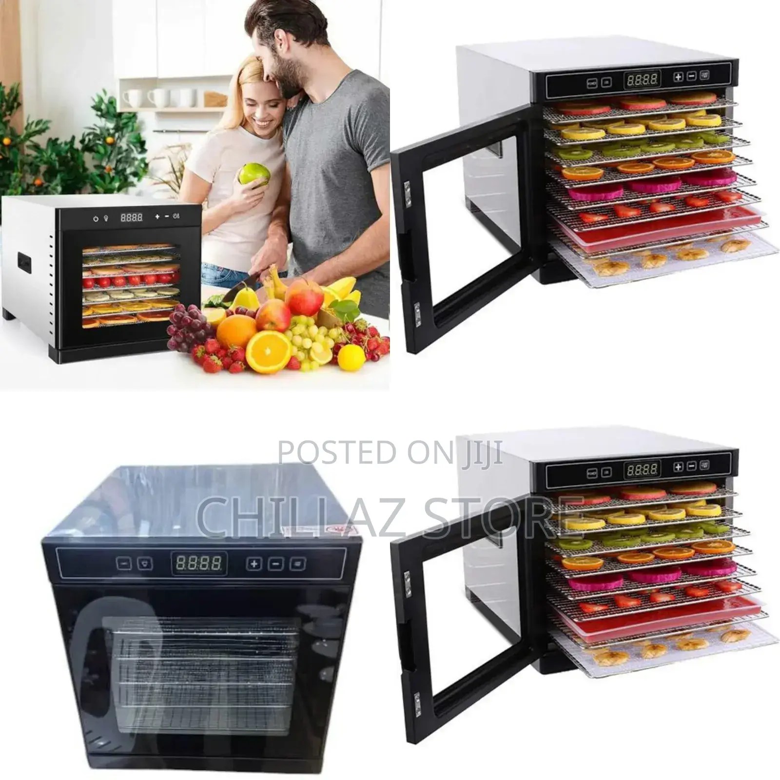 Commercial Stainless Steel Food Dehydrator.