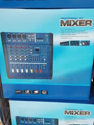 Professional 4 Channel Mixer