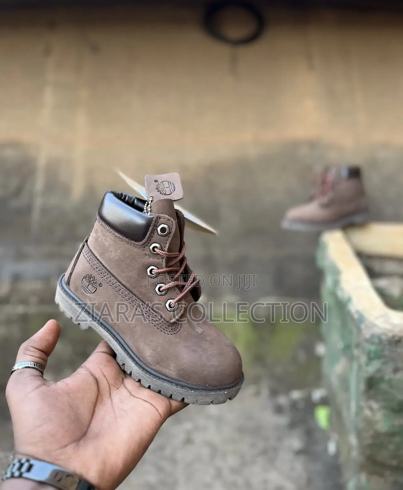 Brown Timberland Kids Boots