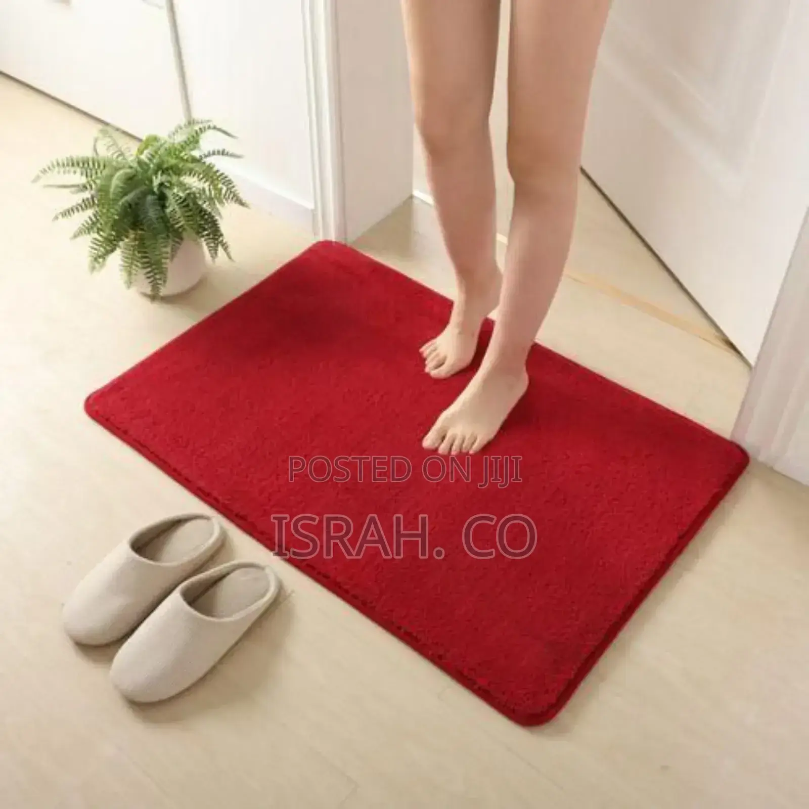 Cashmere-Like Carpet Color Red