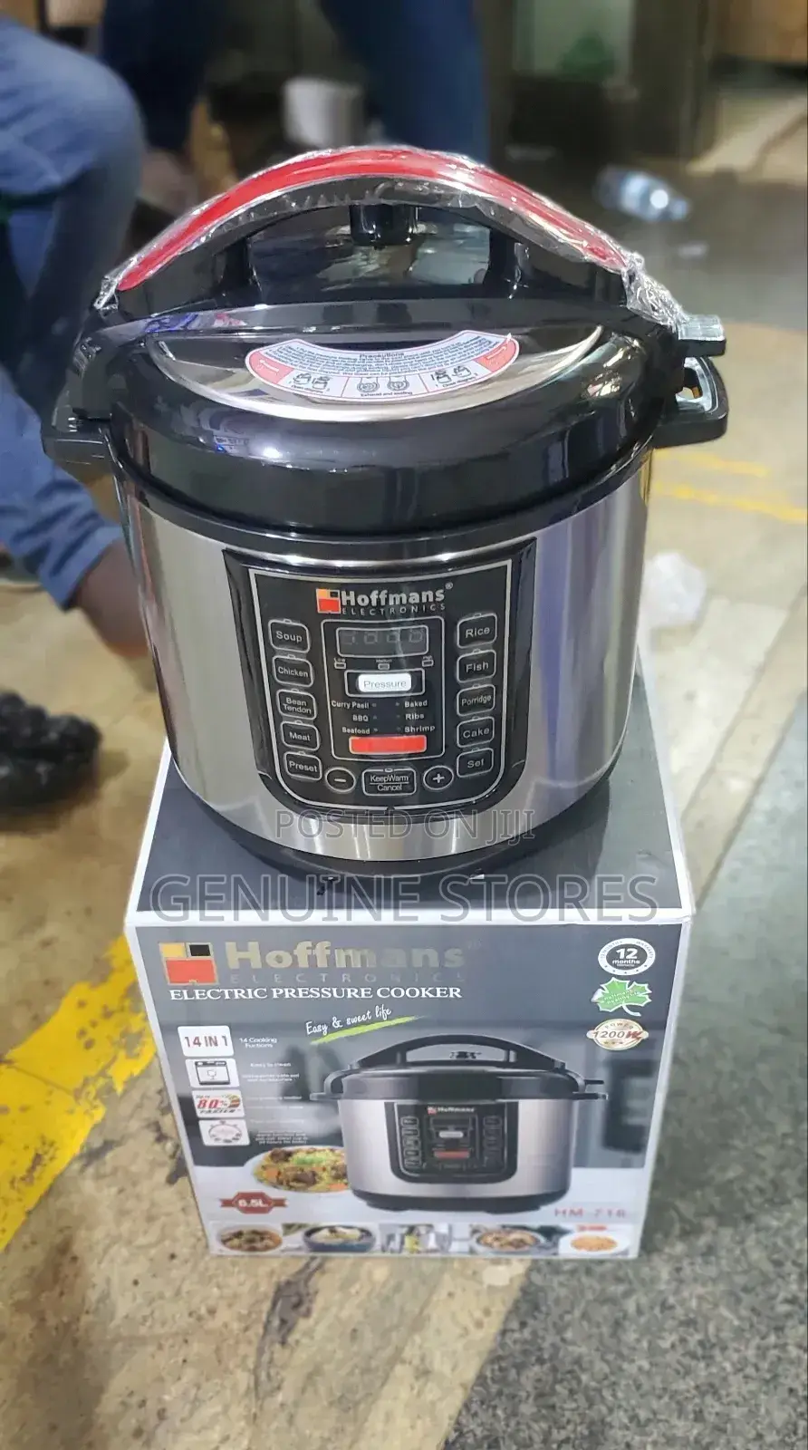 Hoffmans Pressure Cooker of 6.5 Litres