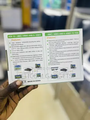 Banana (Rca) to VGA Converter
