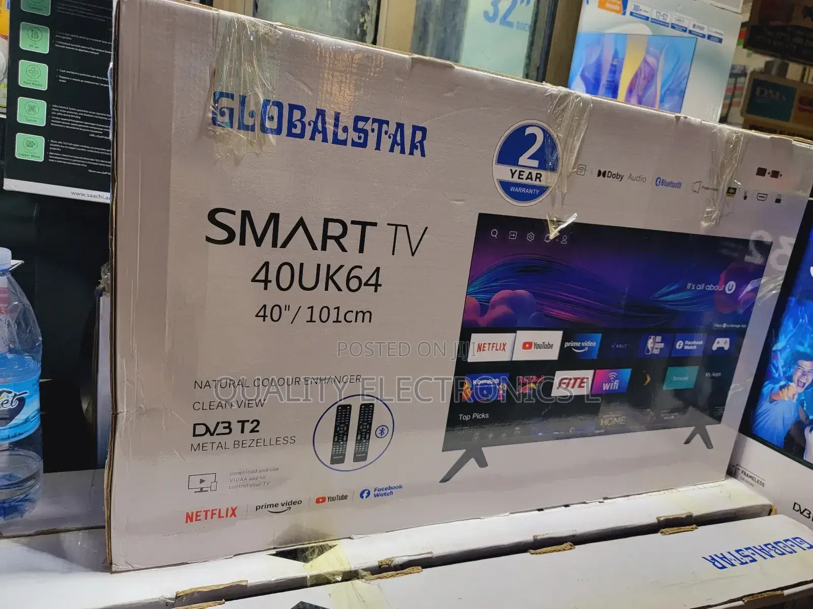 40 Inches Smart Tv Globalstar 2 Remotes