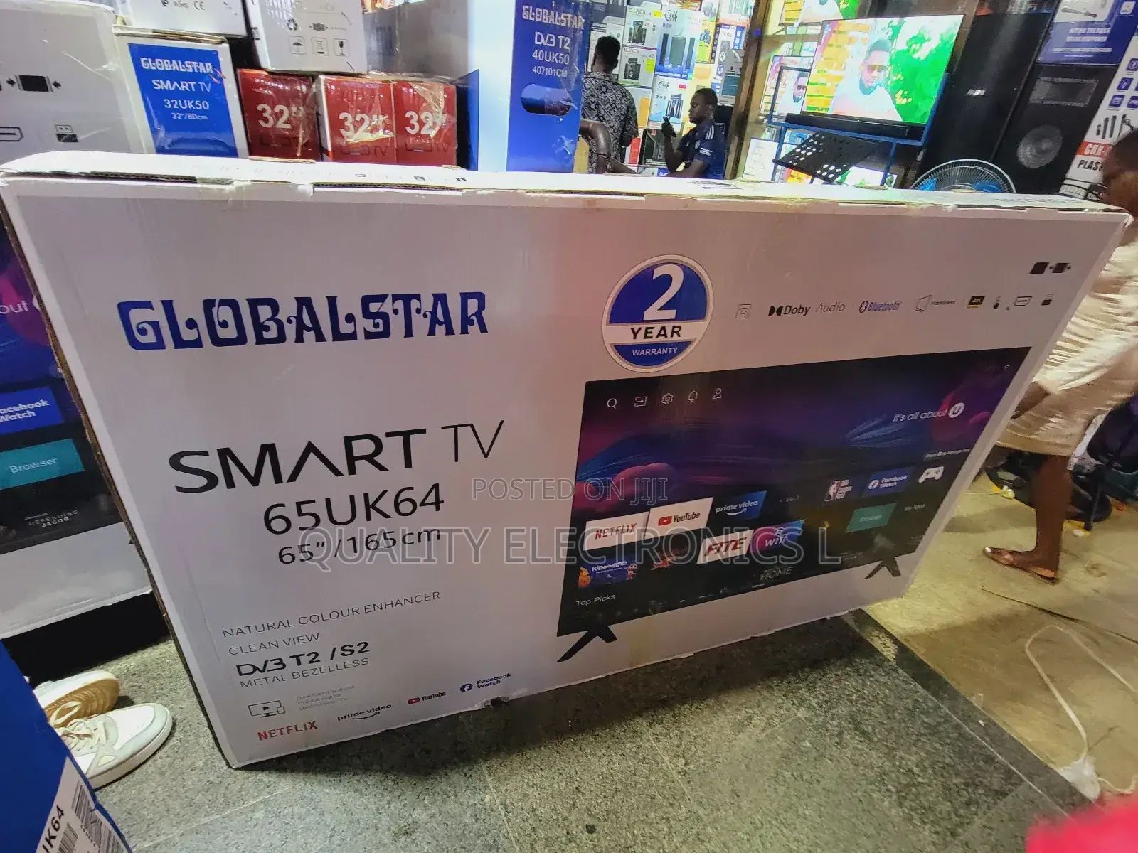 Globalstar 65 Inches Smart Tv