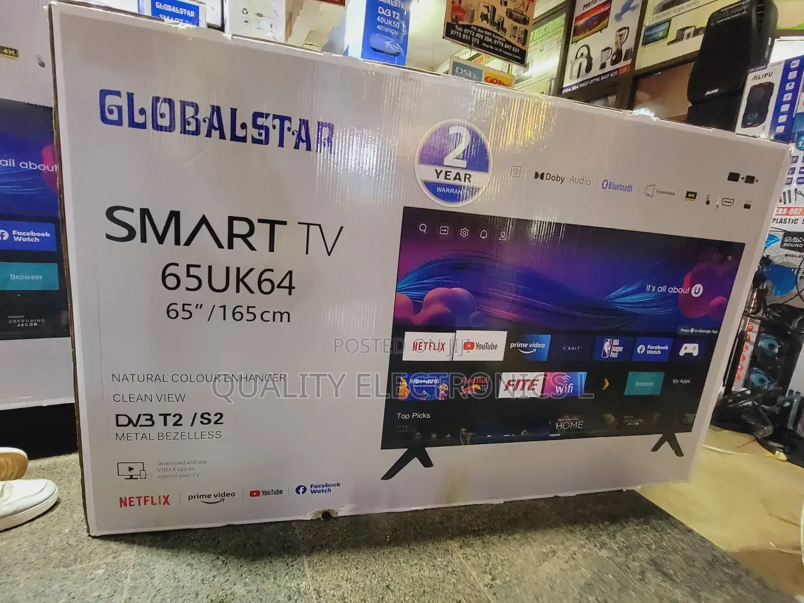 Globalstar 65 Inches Smart Tv