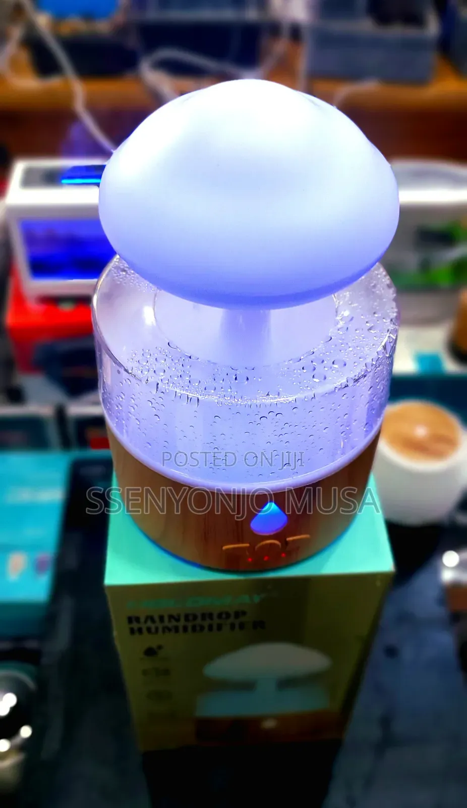 Rain Cloud Humidifier-3-in-1 Humidifier,Oil Diffuser Light