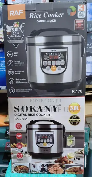 Sokany Digital Rice Cooker 5L