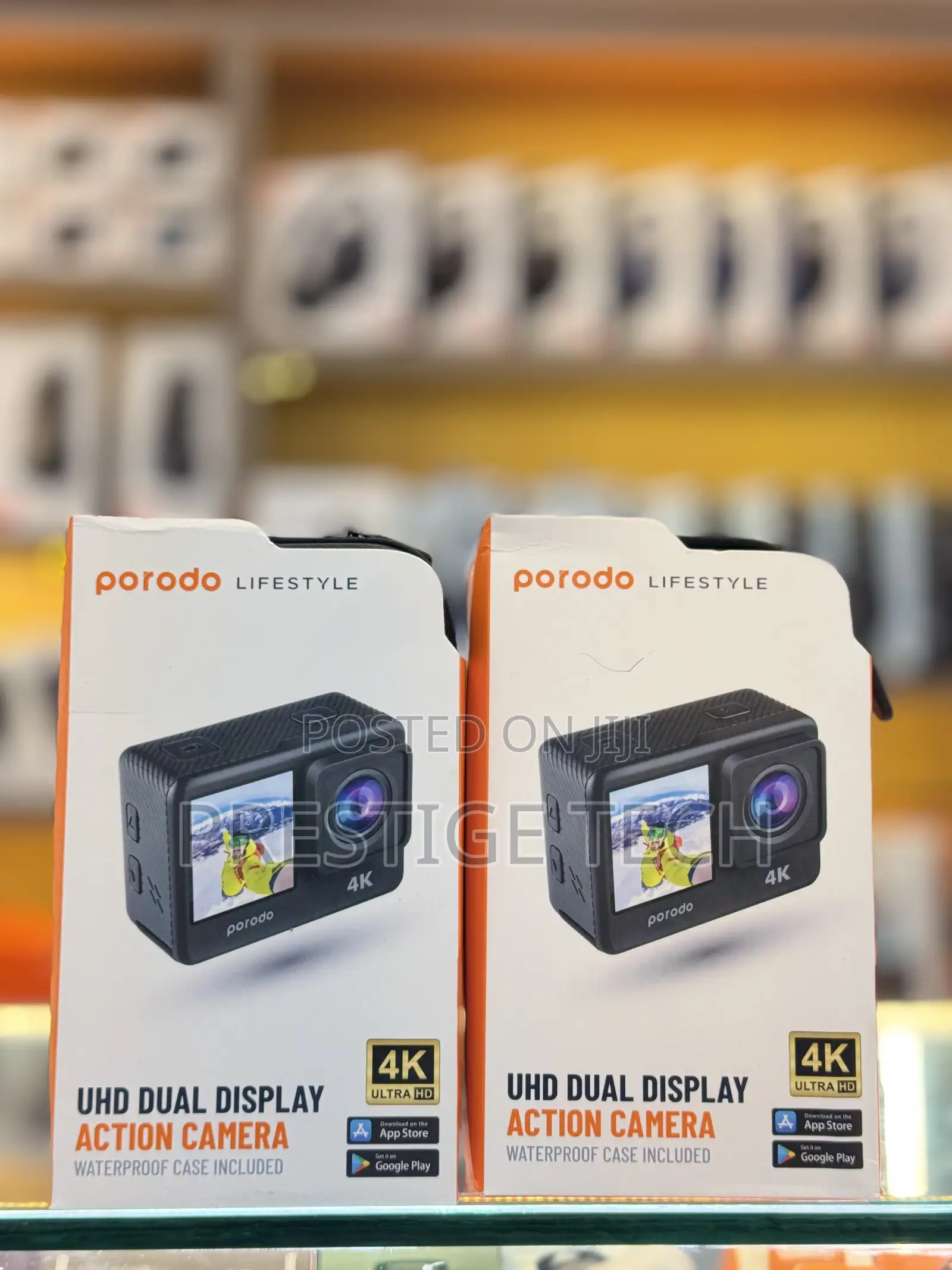 Porodo Dual Display Action Camera