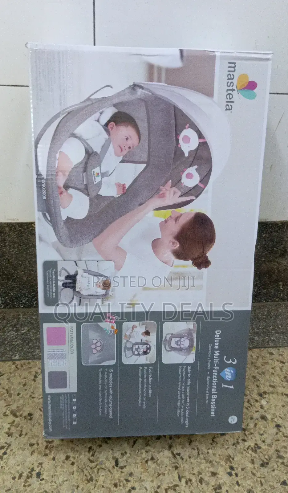 3in1 Deluxe Multifunctional Baby Swing Bassinet