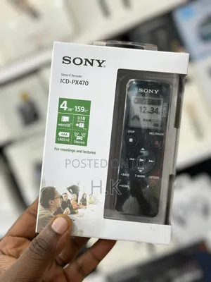 Sony ICD-PX470 Stereo Digital Voice Recorder