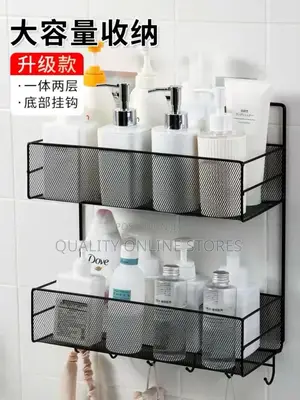 Mounted Bathroom Shelf Rack