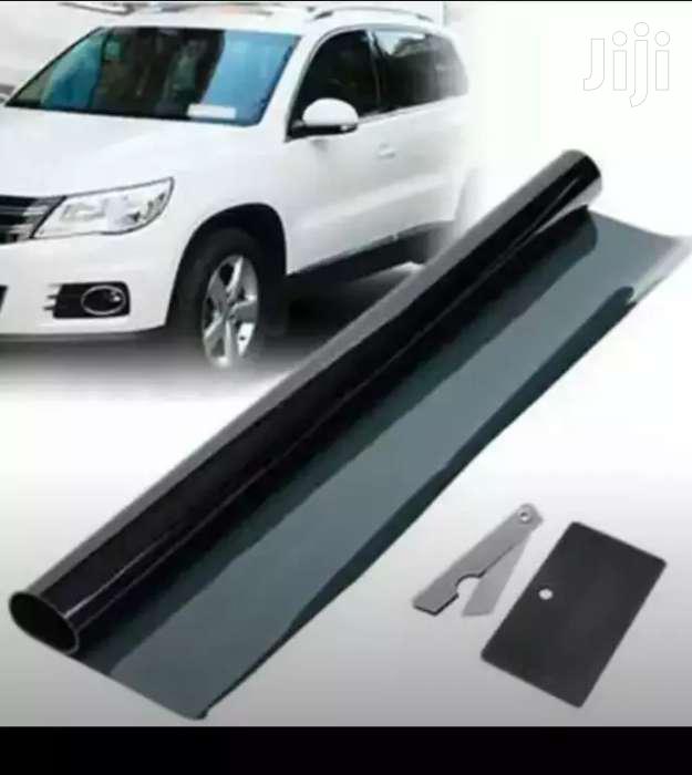 Car Tint In Medium And Full Darkreflecting.