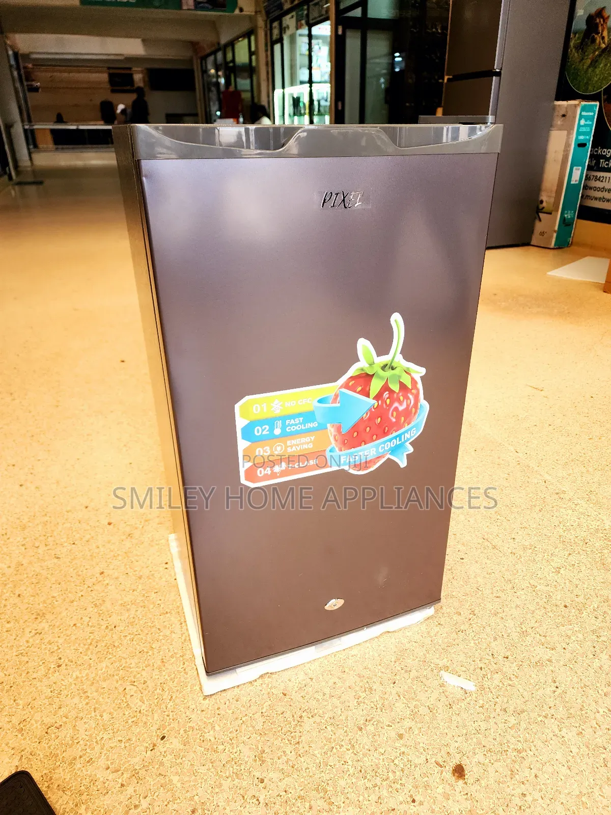 Pixels 120ltrs Fridge With Free Power Guard and Stand