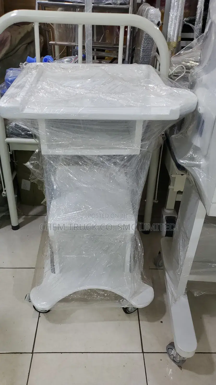 Wooden Scan Trolley
