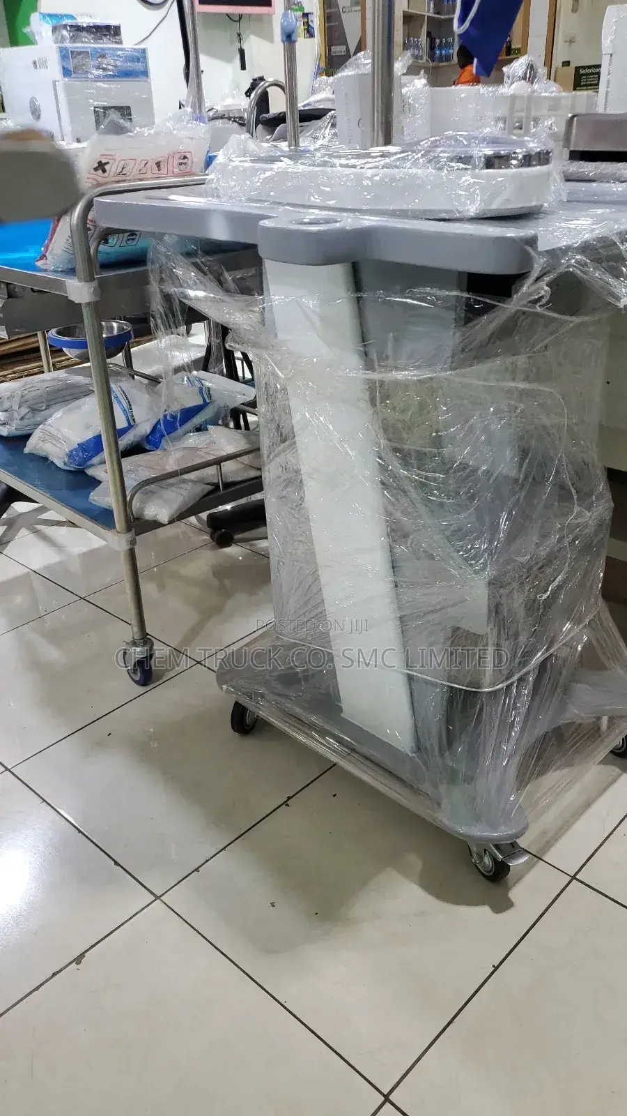 Wooden Scan Trolley