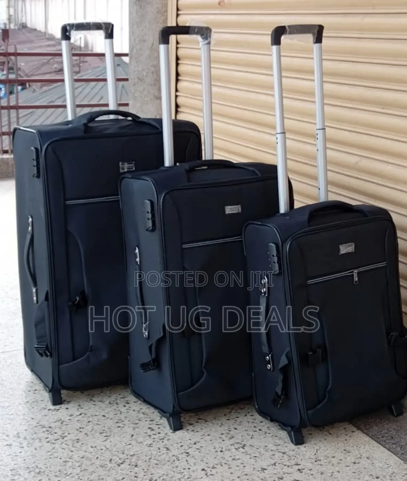 3PCS Set of Fabric Travel Suitcase ,Fashion Bag