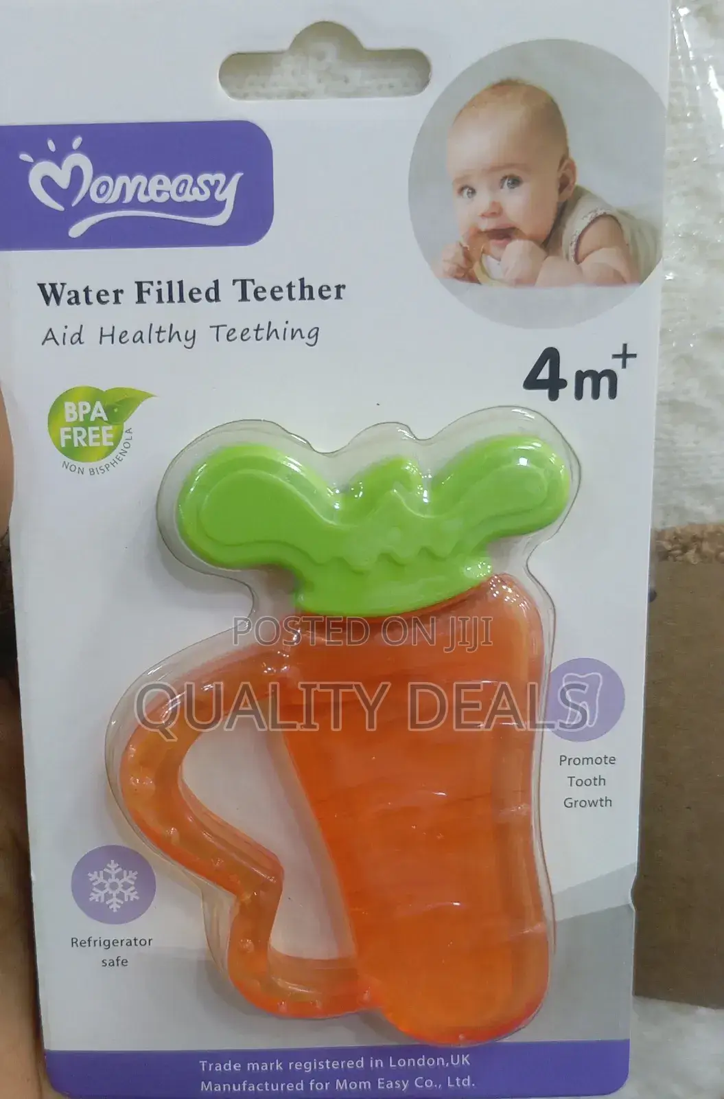 Momeasy Baby Water Filled Silicone Teether