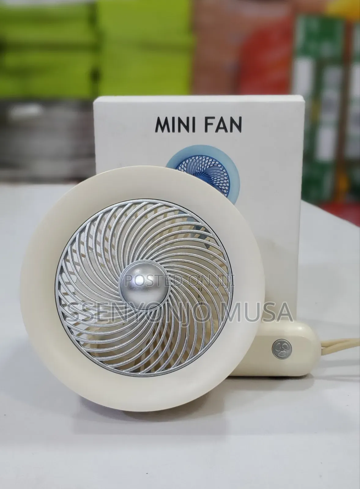 Portable Cordless Handheld Fan - Foldable Mini Personal Fan-