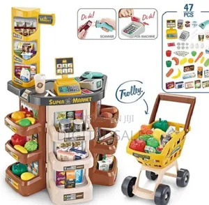 Girl Boy Pretend Play Toy Supermarket