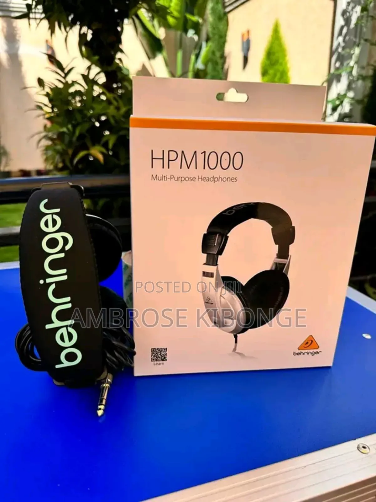 Original 4x BEHRINGER Gray HPM-1000 Multi Purpose Headphones