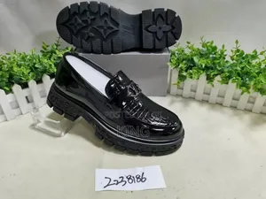 Black Shinny Oxford Shoes