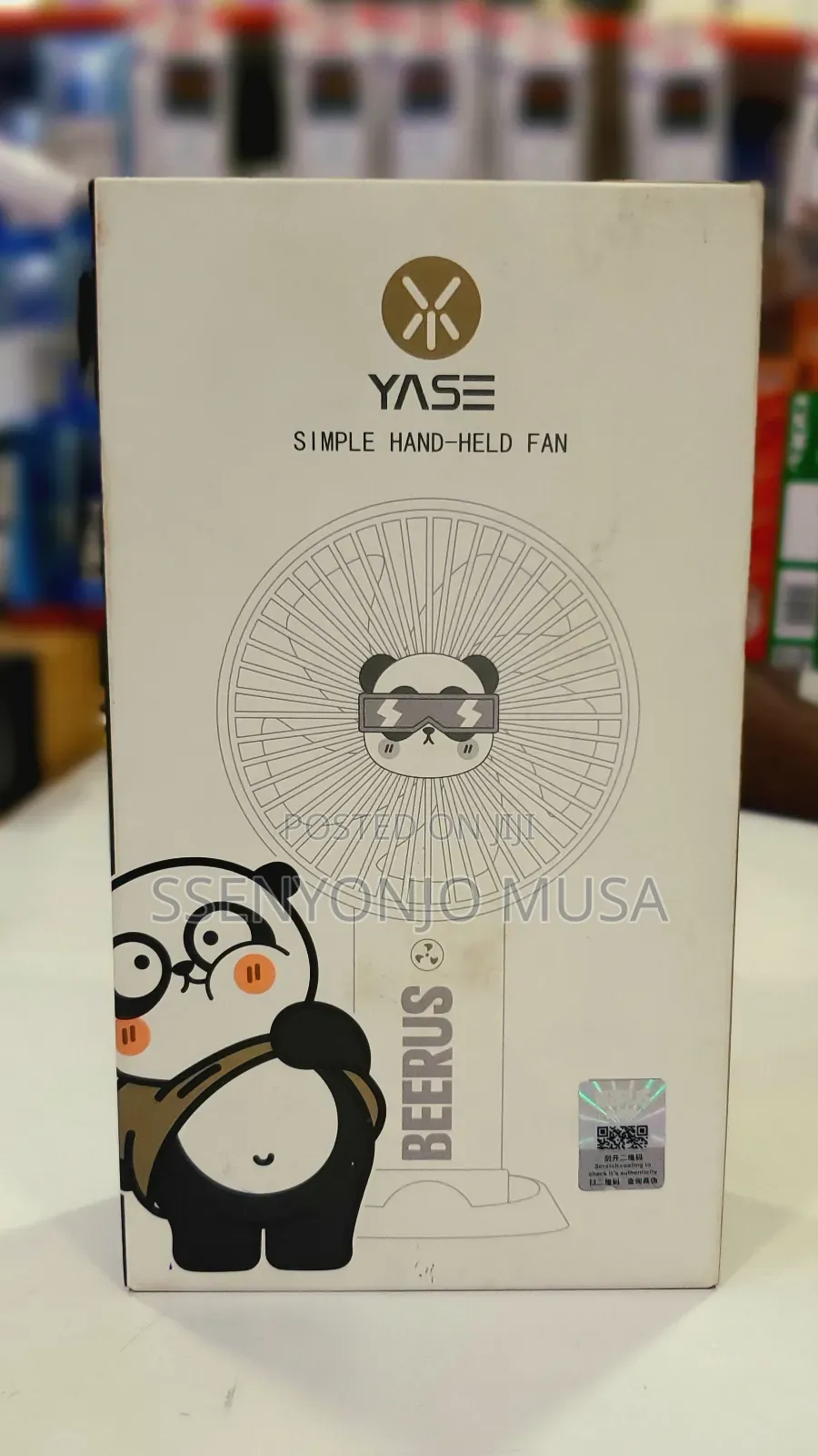 Yase Handheld Fan Ys908 - Portable 3-speed Mini Fan