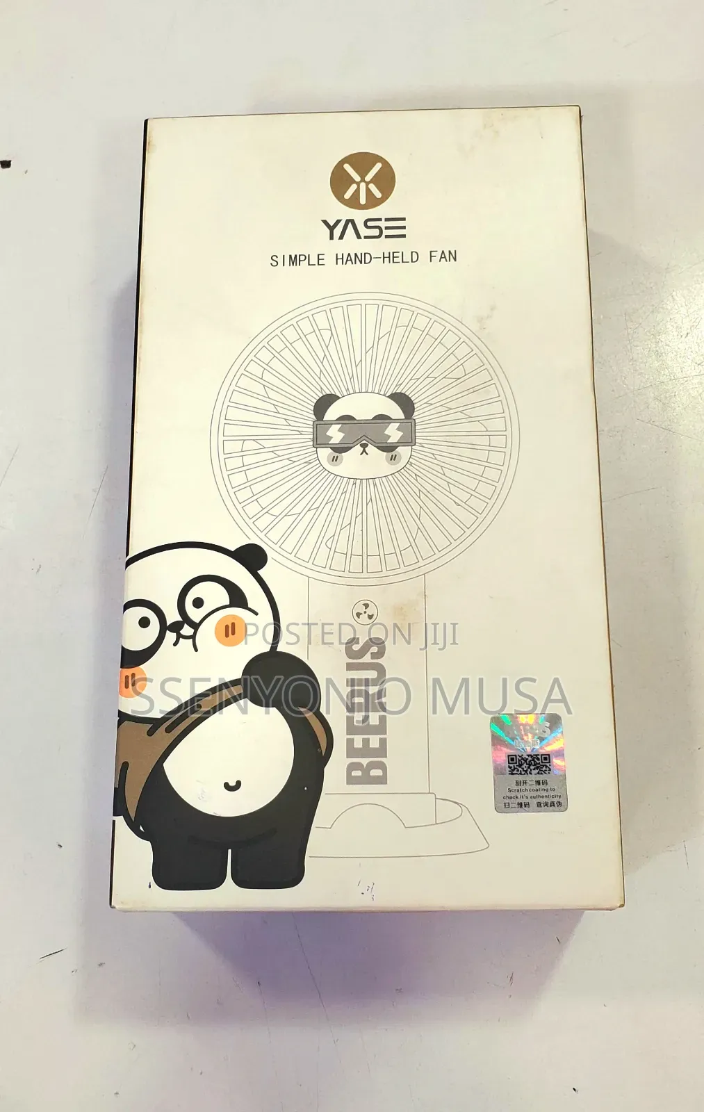 Yase Handheld Fan Ys908 - Portable 3-speed Mini Fan