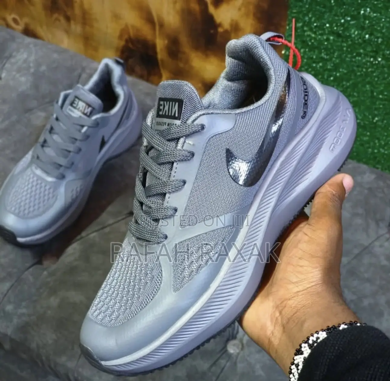 Original Grey Nike Zoom Pegasus Trainer Running Sneaker
