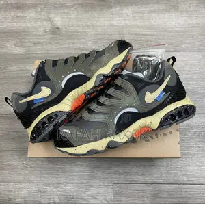 Original Nike Undefeated X Air Terra Humara “Olive” Sneakers