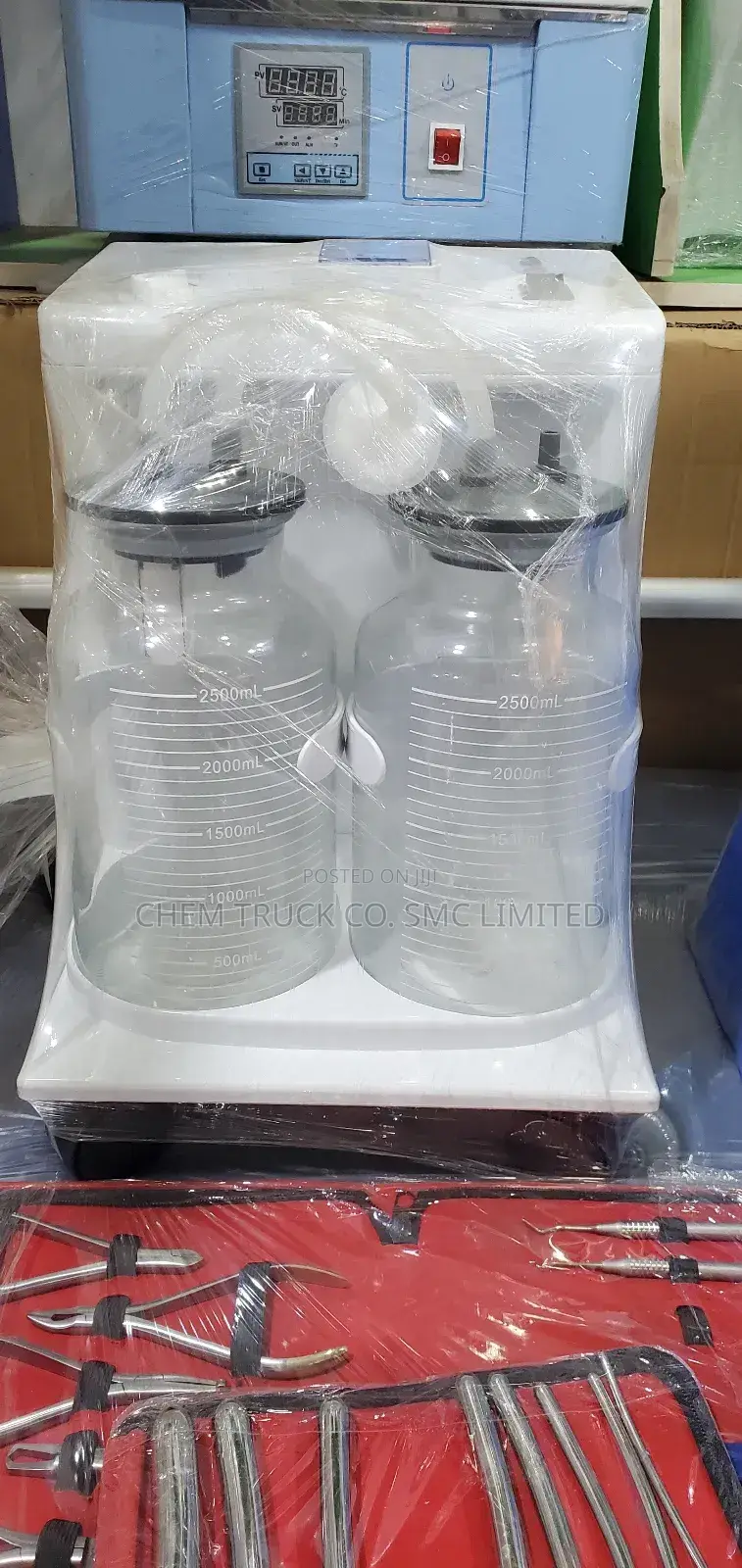 Suction Machine Dual Bottle
